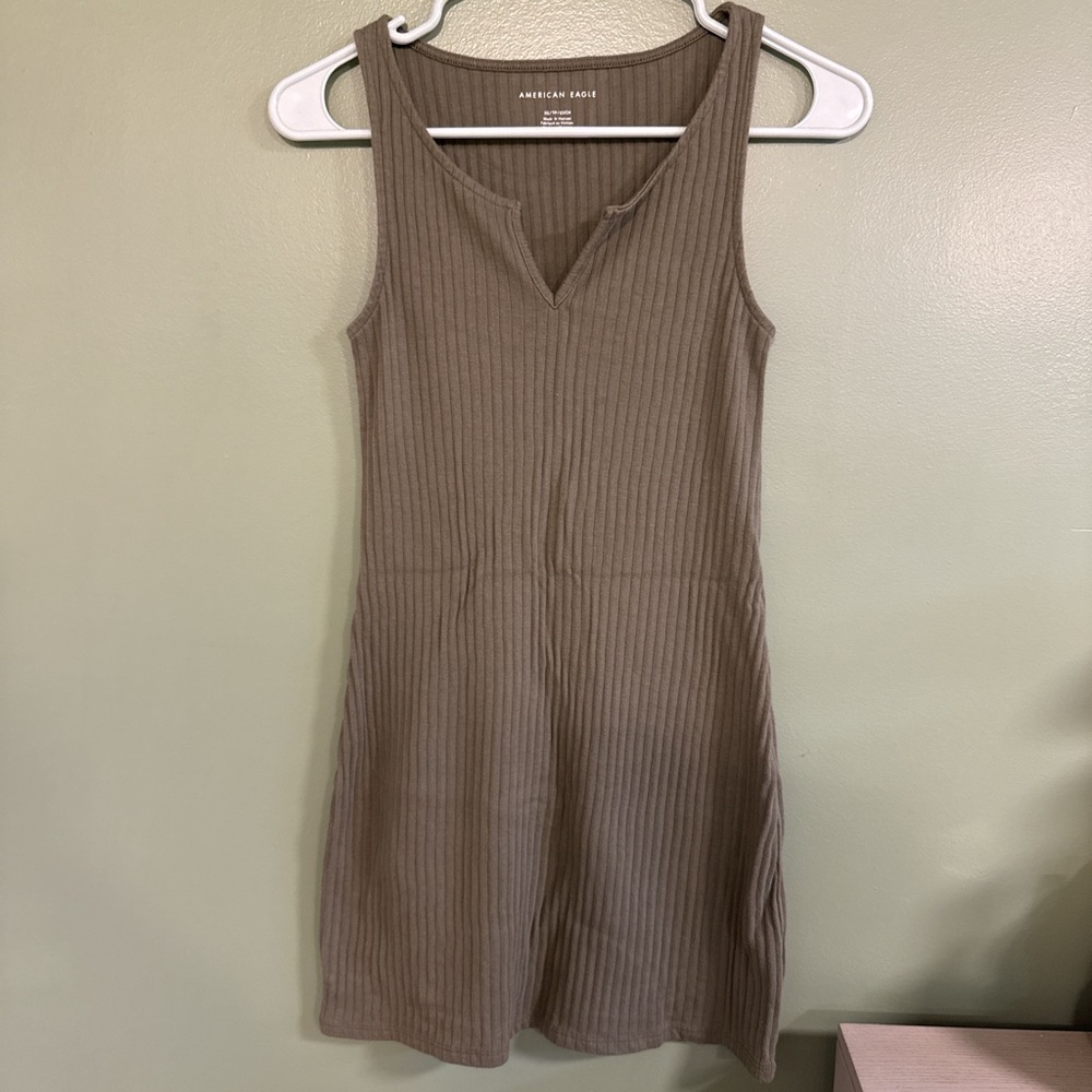 American Eagle Green Mini Dress